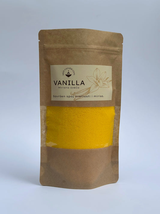 vanila mirisna peščana sveća u prodaji online