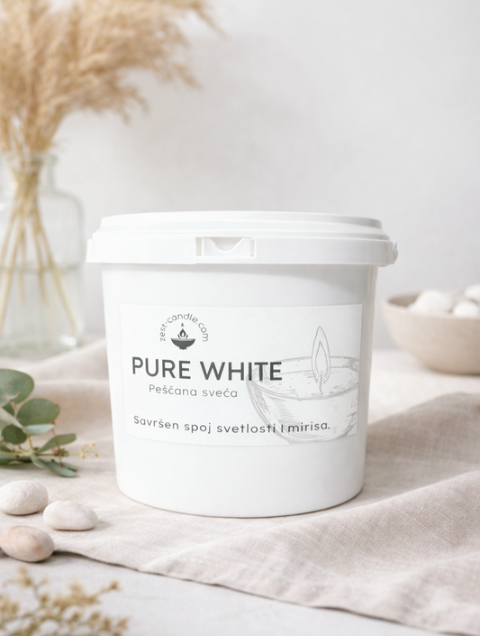 Pakovanje peščane sveće za dekoraciju i uredjenje doma.