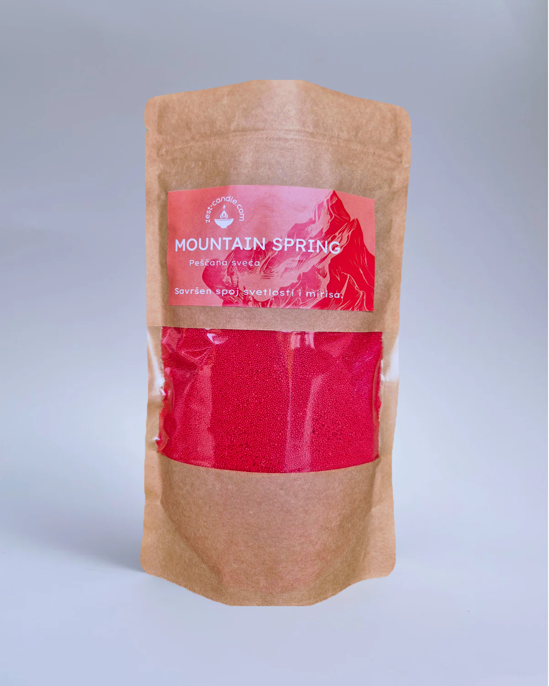 Kokos činija sa peščanom mirisnom svećom 600g